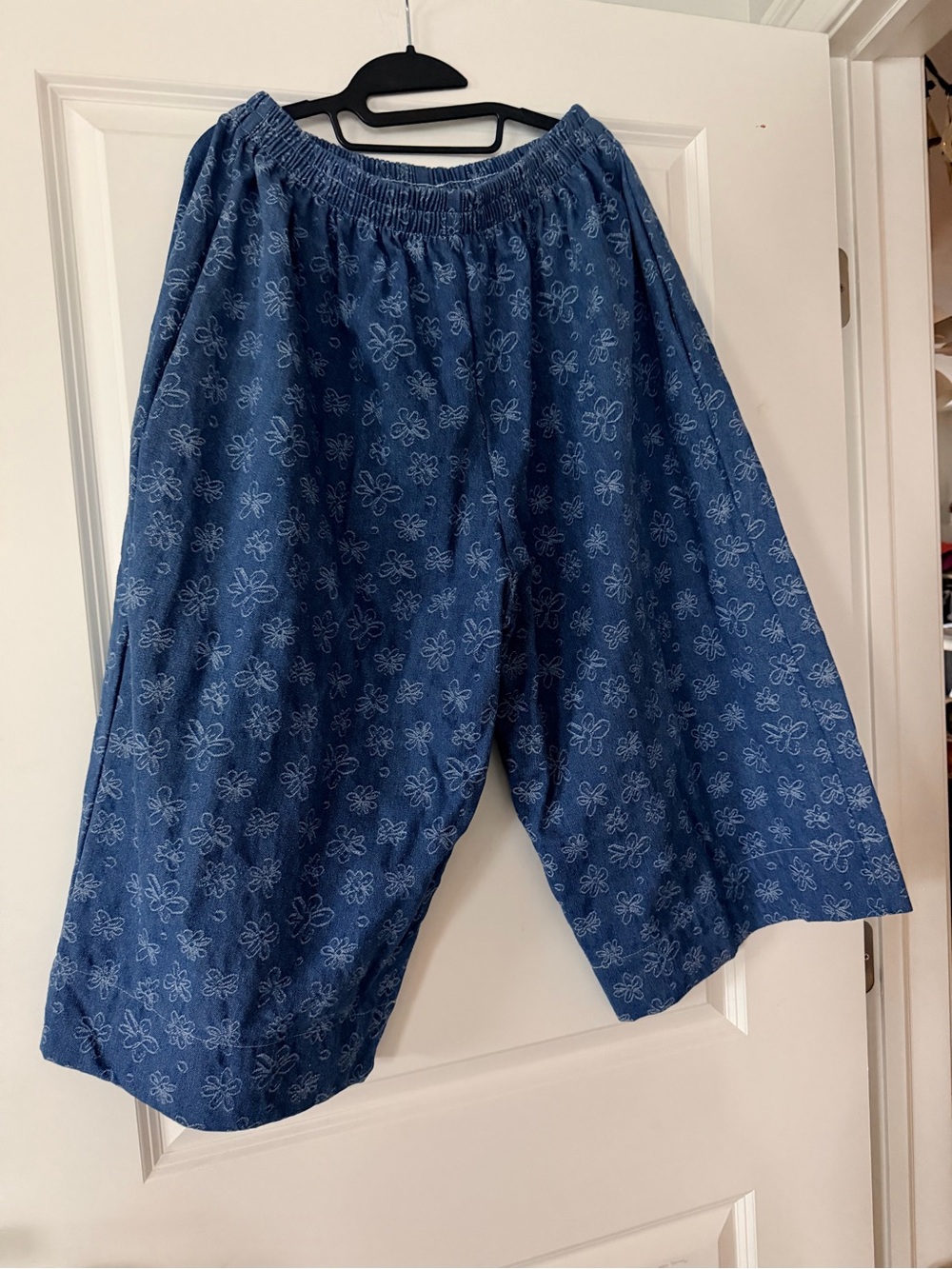 Nettle Studios Mid Easy Pant in Daisy Denim